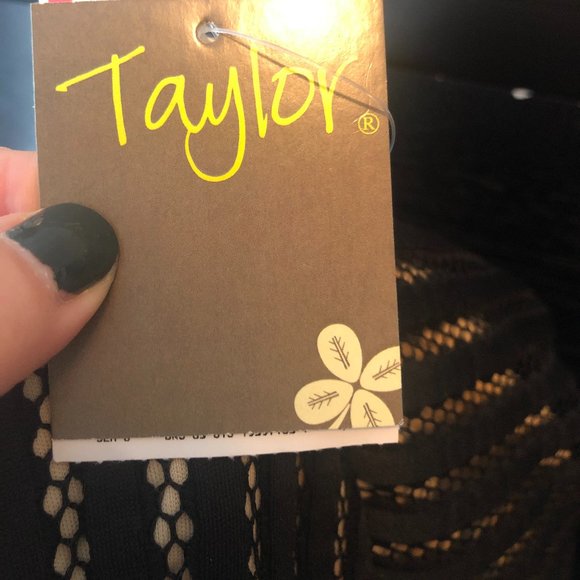 Amazing Black and Nude Dress- So Unique!! NWT - Picture 9 of 10